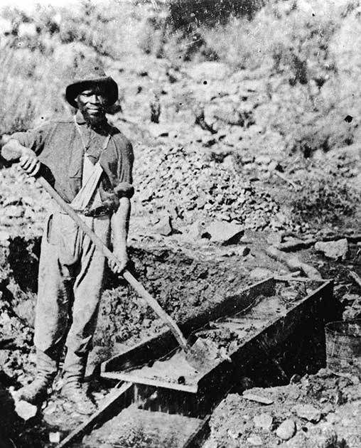 black miner