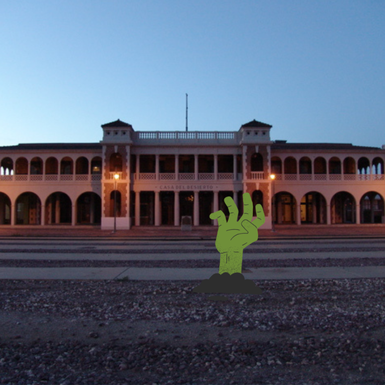 Haunted house at Harvey house