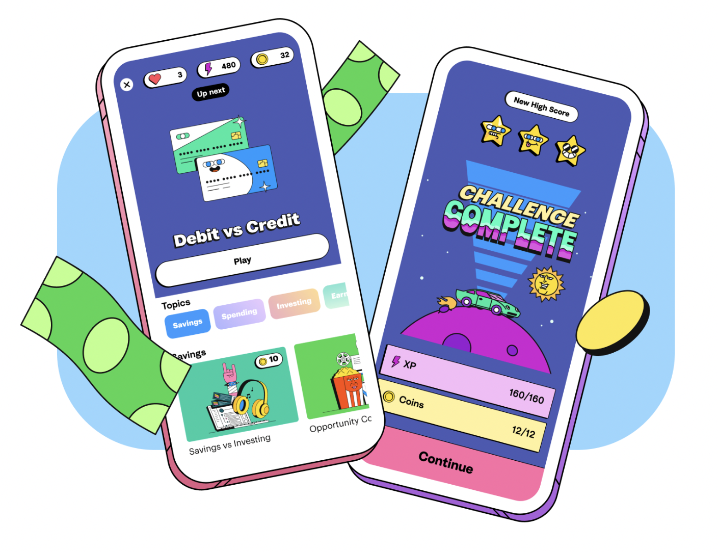 Level Up Financial Literacy Game - Kids & Teens