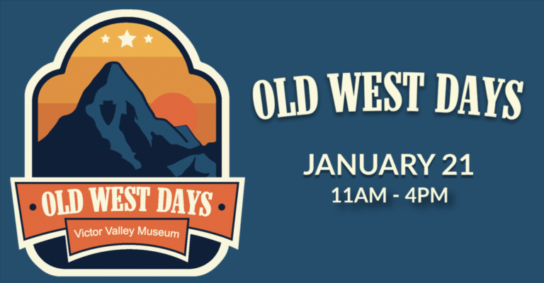 Old West Days coming to Victor Valley Museum