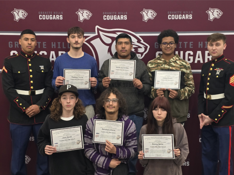 Granite Hills Athletes Earn All-America honors for academics