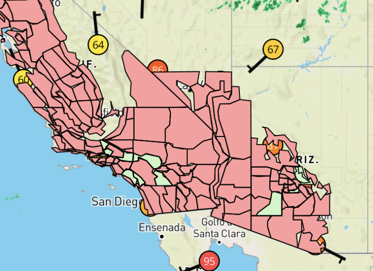 Excessive heat warning remains in effect for San Bernardino County until September 6