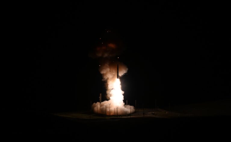 Military launches nuclear missile from SoCal base