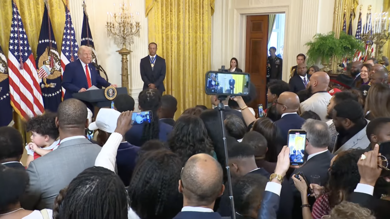 Trump announces Kobe Bryant will be honored in the Heroes Garden during Black History Month